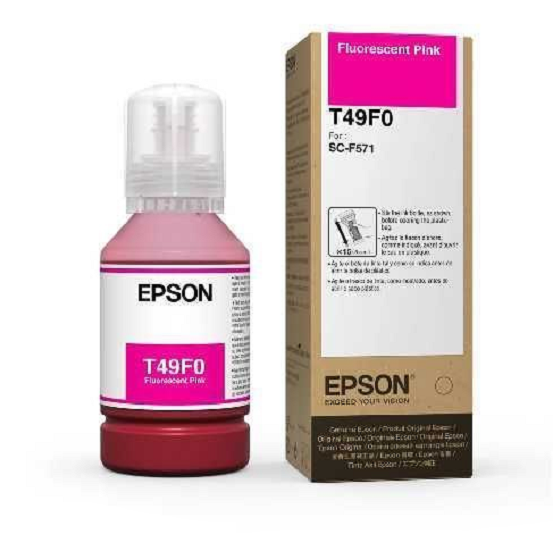 262_imagen_1.png TINTA SUBLIMACION EPS. ULTRA CHROME DS FLUOR PINK F571 140ML - Imagen 1