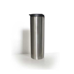 FOTOPRODUCTO SUBLIMACION CH. BOTELLA PLATEADA DE ACERO INOXIDABLE 500ML
