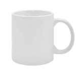 11oz White Coated Mug